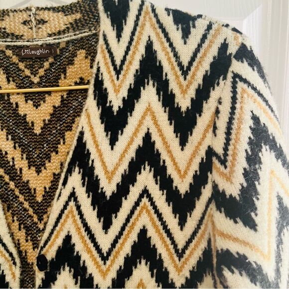 J McLaughlin Chevron Women's Cardigan - Picture 9 of 10